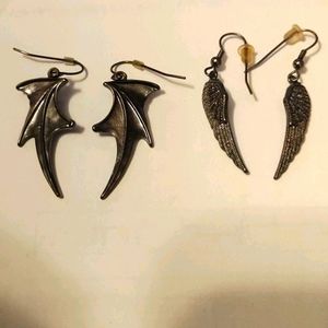 Angel and Dragon Wings